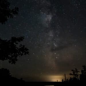 Milky Way over Big Bay